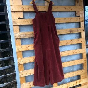 Soft Corduroy Overalls, recycled fibres